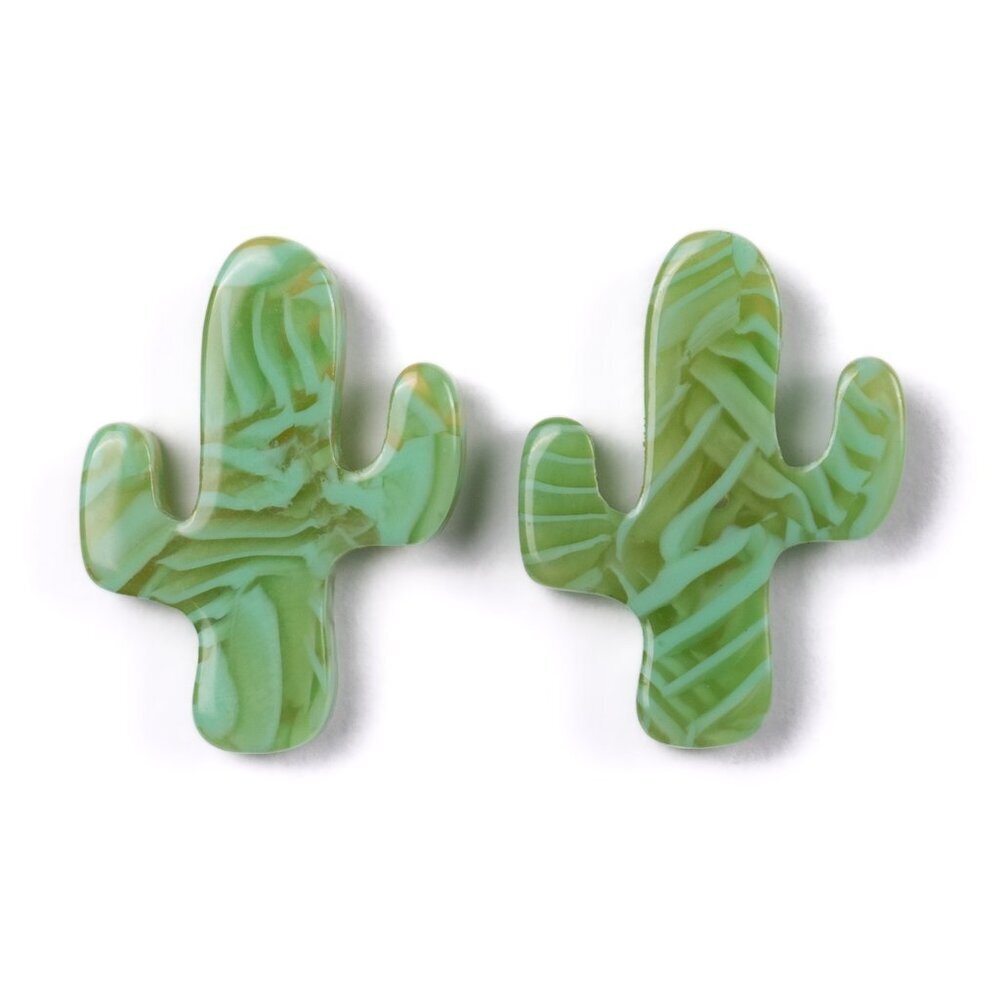 Cactus Stud Earrings